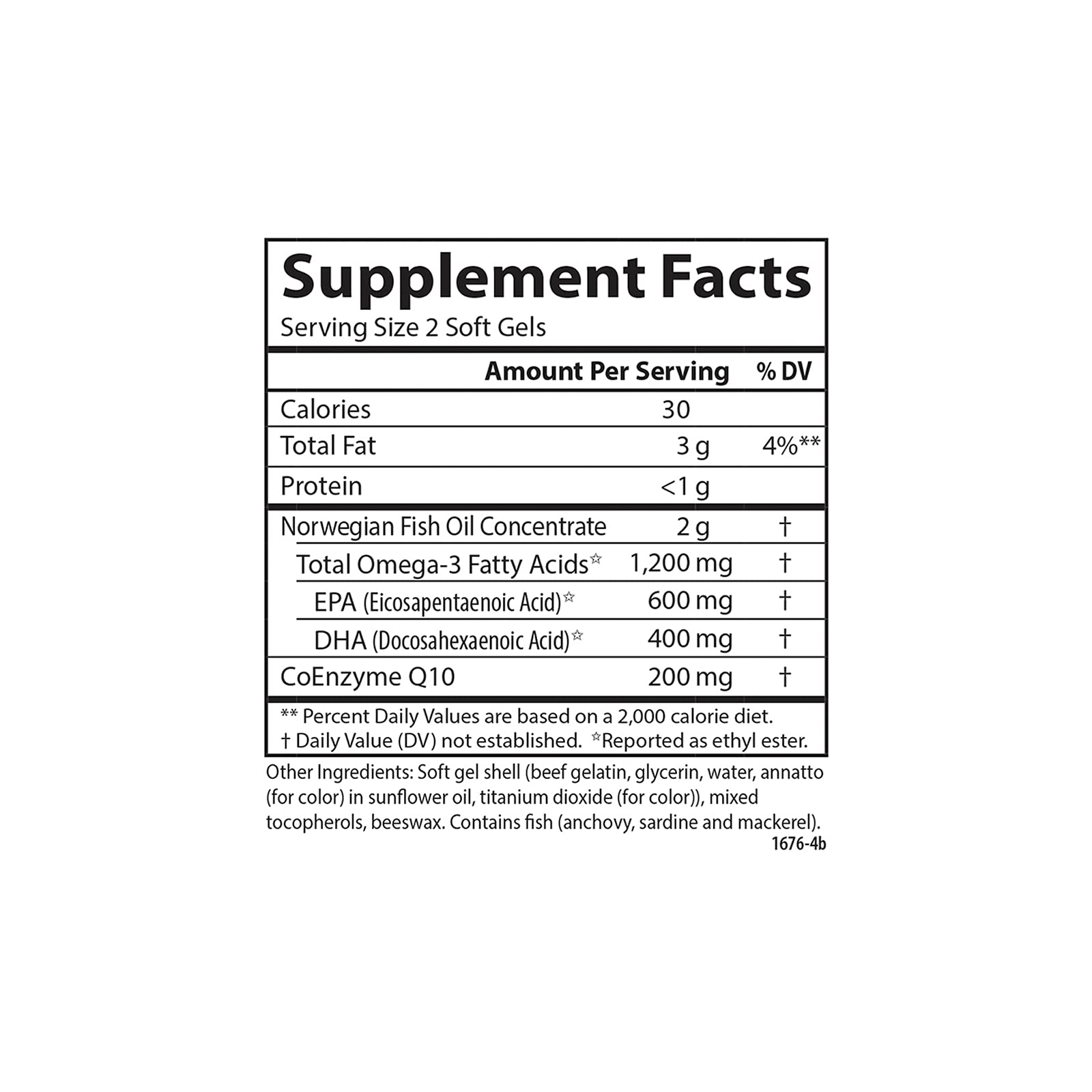 Carlson Fish Oil Q freshness and purity guarantee seals the product's quality