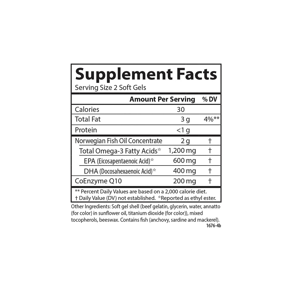 Carlson Fish Oil Q freshness and purity guarantee seals the product's quality