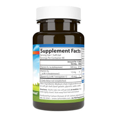 Carlson K Complete Softgels capsules close-up showing smooth gel texture