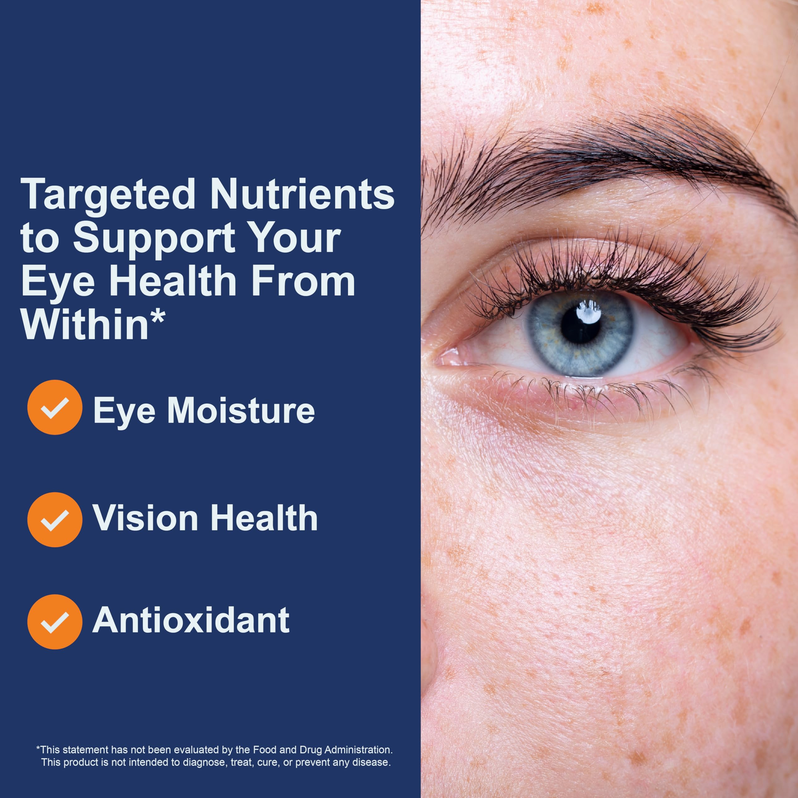 Carlson Moistur-eyes softgels inside bottle suggest convenient daily intake.