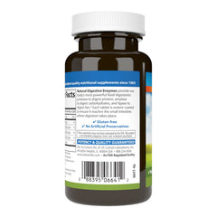 Carlson packaging highlights potency guarantee and product details for digestive support.