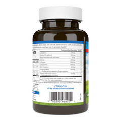 Carlson Nutra-Support Prostate with saw palmetto close-up of botanicals