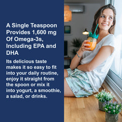 Carlson lemon bottle pour illustrating easy daily supplementation