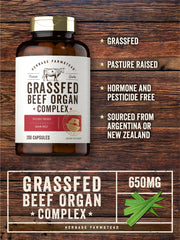 Carlyle pasture-raised origin label indicating sourcing from New Zealand or Argentina.
