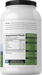 Carlyle whey protein label back notes non-GMO and gluten-free.