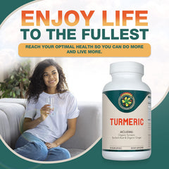 Carnivora Turmeric bottle on kitchen counter ready for daily use.