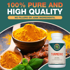 Carnivora Turmeric ingredients label showing turmeric, ginger, burdock, and black pepper.