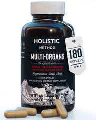 Carnivore Method beef organ supplement bottle front view for daily nutrient support