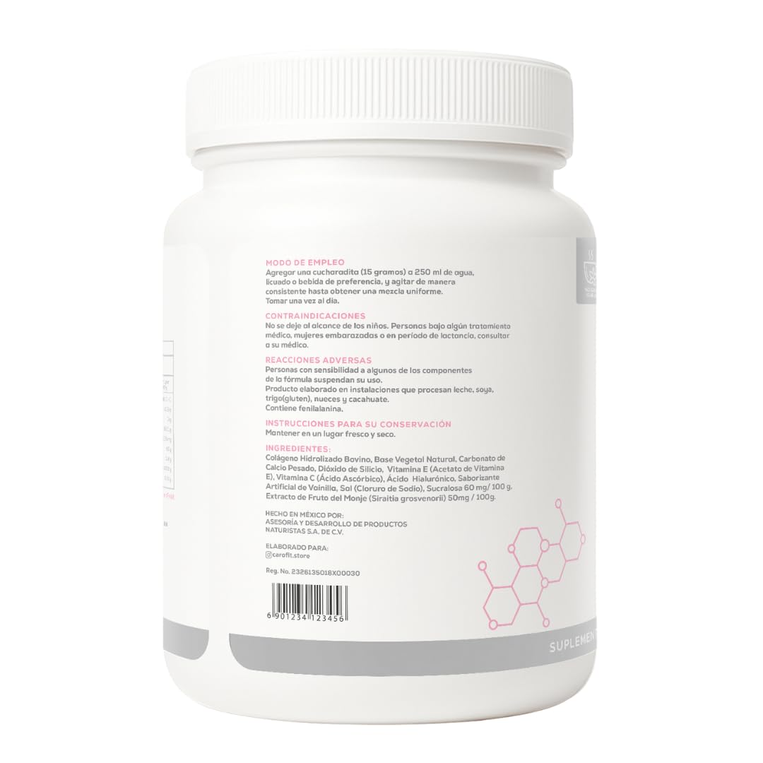 Caro FIT emphasis on hair and skin balance benefits