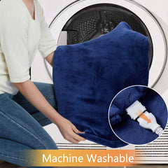 CAROMIO detachable controller makes cleaning easy with machine-washable fabric.