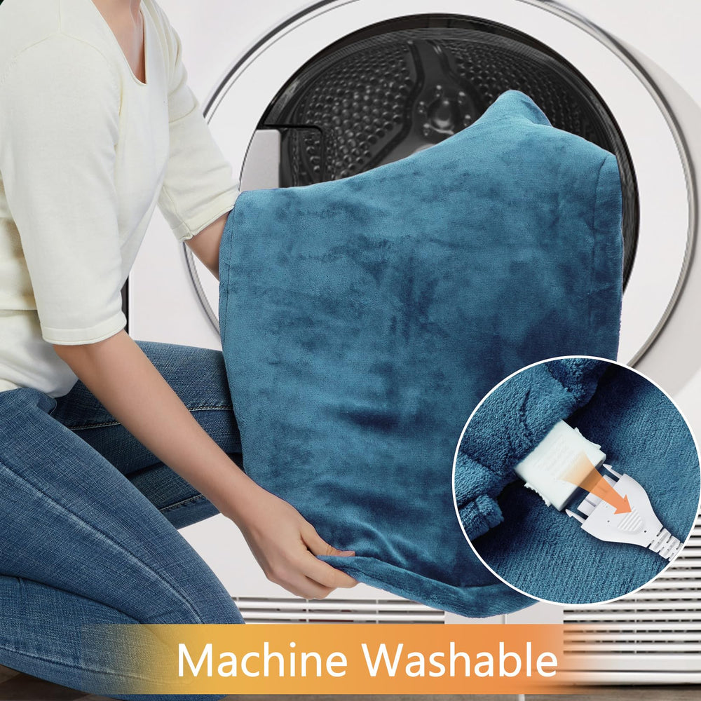 CAROMIO heating pad 108-inch cord enables easy movement