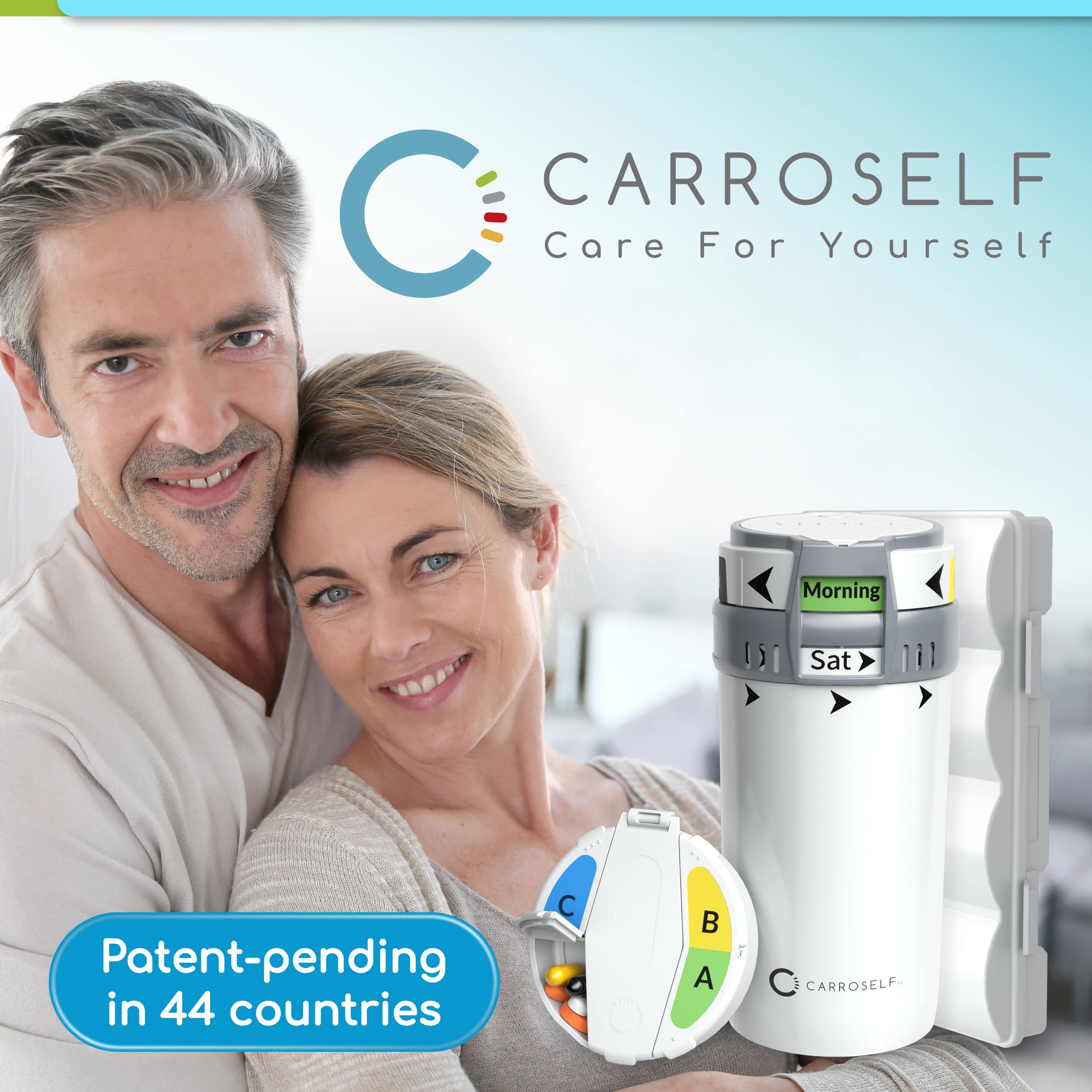 CARROSELF labeling stickers personalize daily schedules and avoid mix-ups.