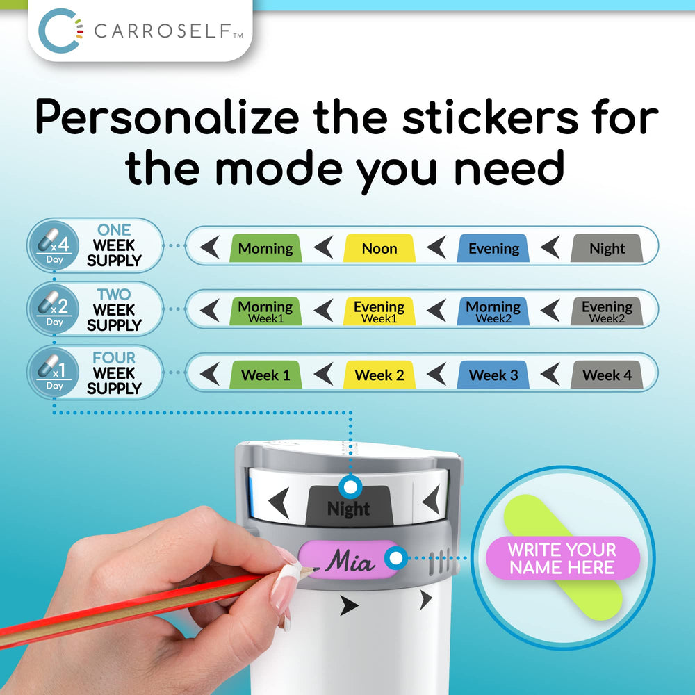 CARROSELF mobile reminders app supports consistency without interrupting daily routines