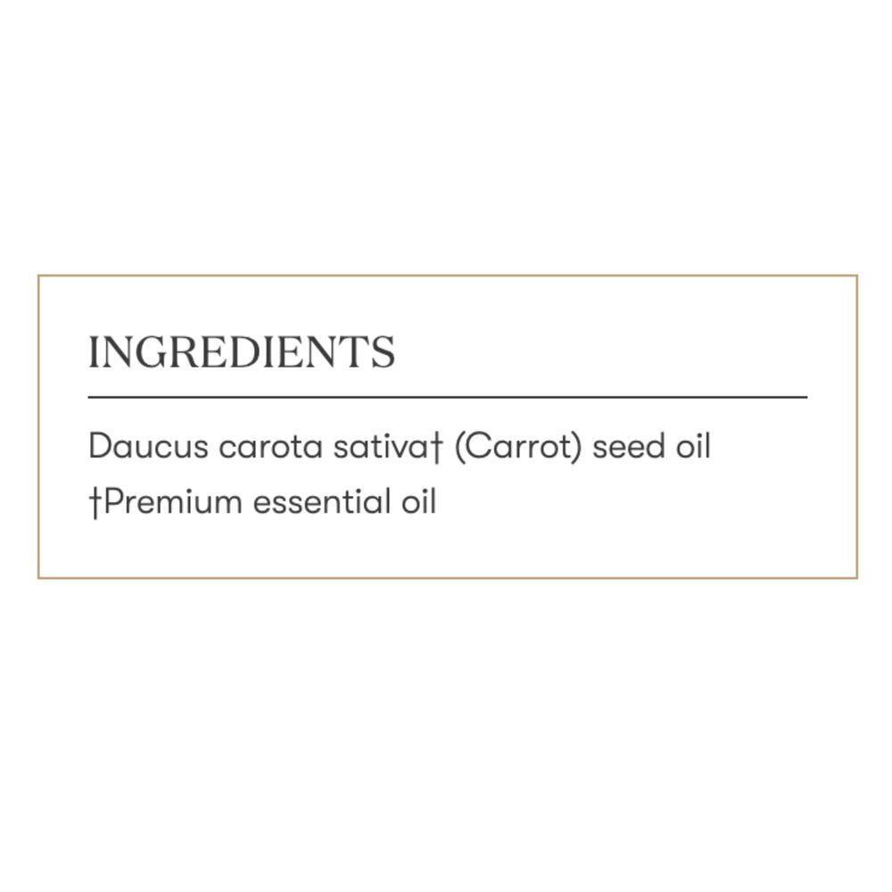 Pure Carrot Seed Oil 5 ml distilled for potency and purity in skincare.