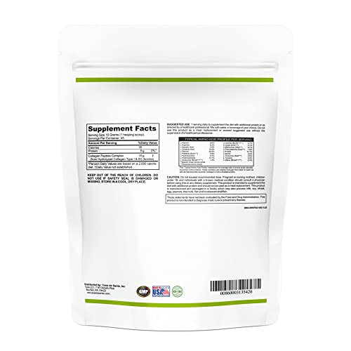 Casa de Sante unflavored collagen powder tub ready for mixing in drinks.
