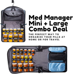 Case-It Med Manager glucometer pocket keeps essential checks within reach on the go.