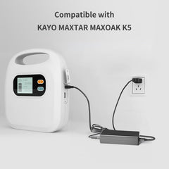 CASIMY K5 adapter compact design for travel use.