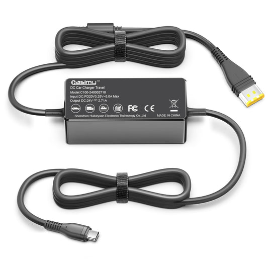 Casimy PD USB-C 20V to 24V AirMini cable powering CPAP on the go