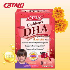 CATALO fish oil from anchovy, sardine, and mackerel provides omega-3 DHA and EPA.