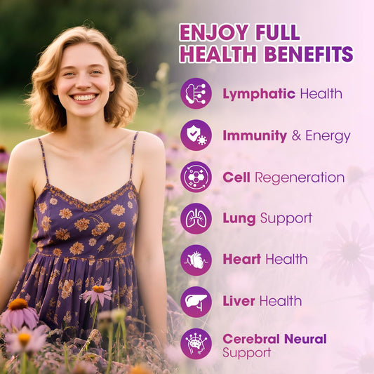 Catfit Lymphatic Drainage Drops label close-up with ingredients and non-GMO claim.