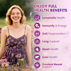 Catfit Lymphatic Drainage Drops label close-up with ingredients and non-GMO claim.