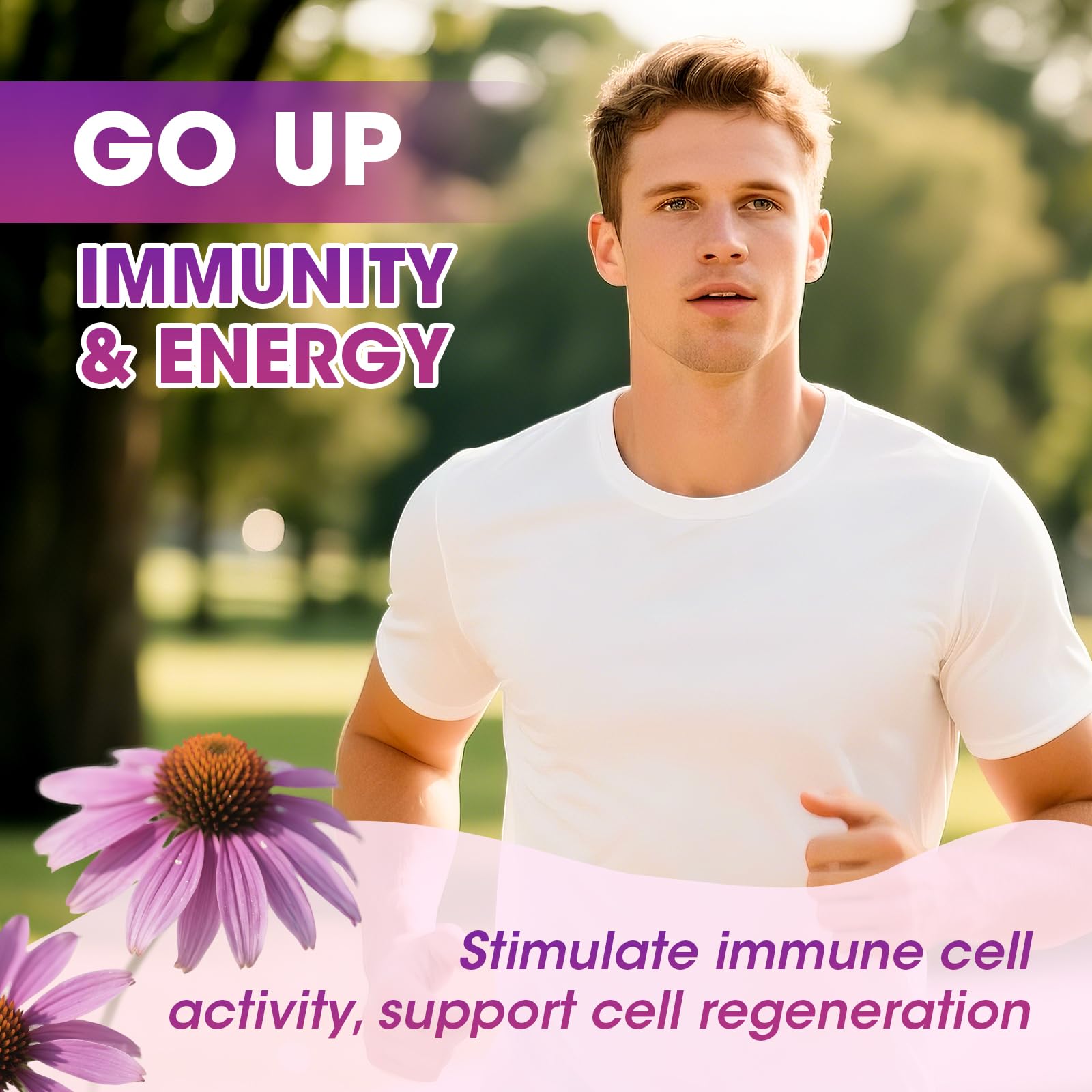 Catfit Drops with massager beside bottle suggesting lymphatic support routine.