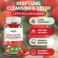 Catfit Mullein Gummies show airways-clear focus for easier daily breathing