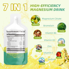 Catfit pineapple-flavored magnesium solution in a single-serving pouch.