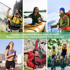 Catfit magnesium citrate drink supporting sleep, energy, and immune balance.