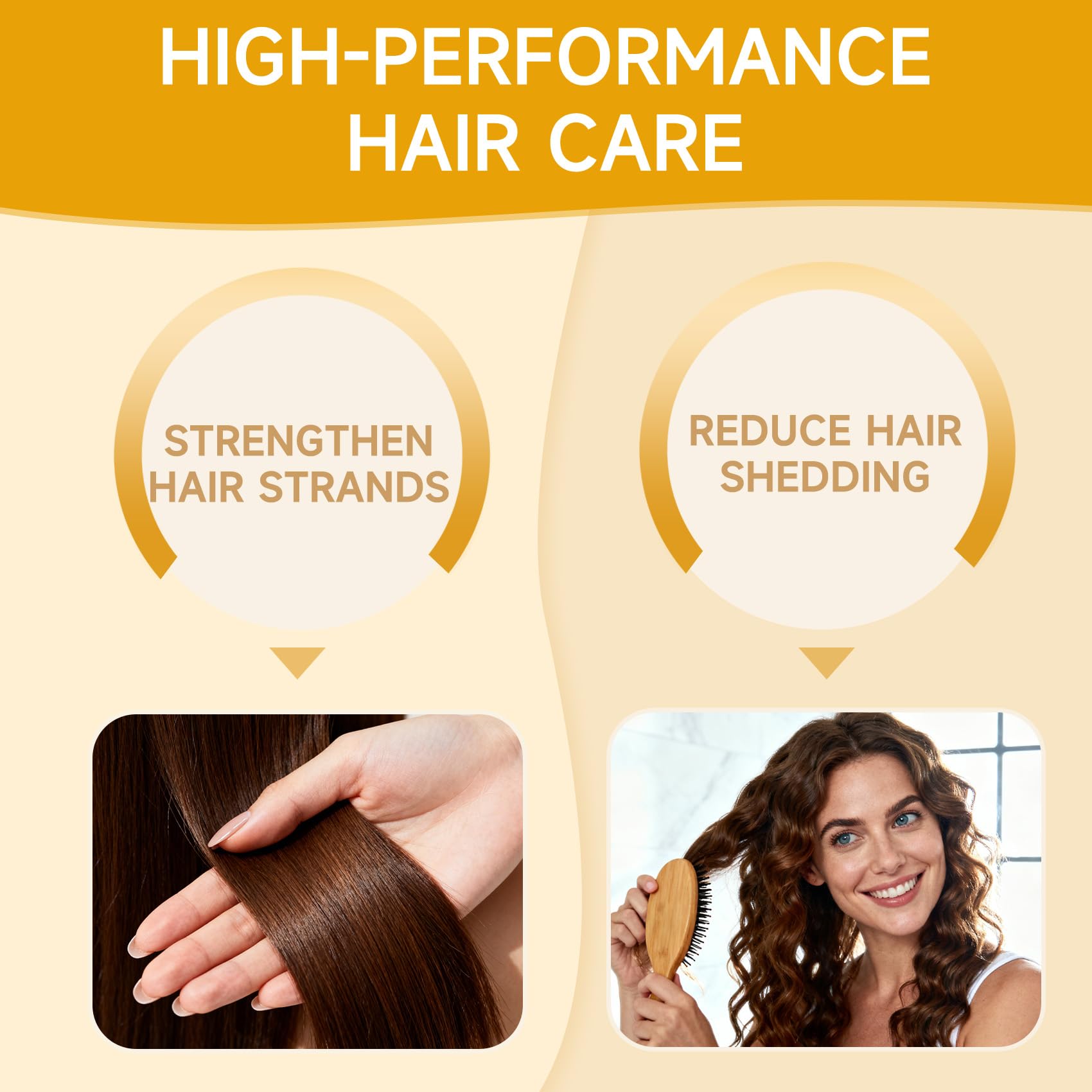CAUPIA Hair Energy take-with-water image implies quick intake and consistency.