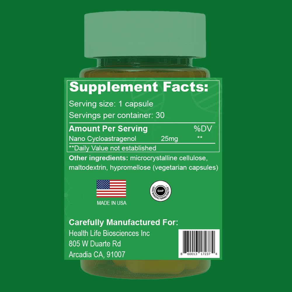 CAW cycloastragenol purity above 99.5% for consistent quality and sourcing.