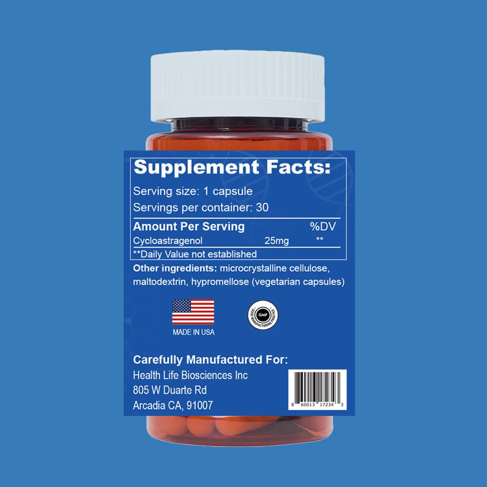 CAW bottle label emphasizing high purity over 99.5 percent