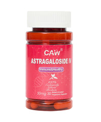 CAW Max Absorption bottle pouring capsules for immune support and daily wellness.
