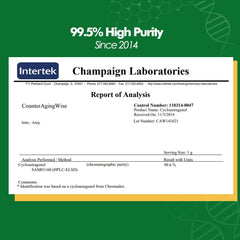 CAW Nano Cycloastragenol USA-made labeling for quality and non-GMO ingredients