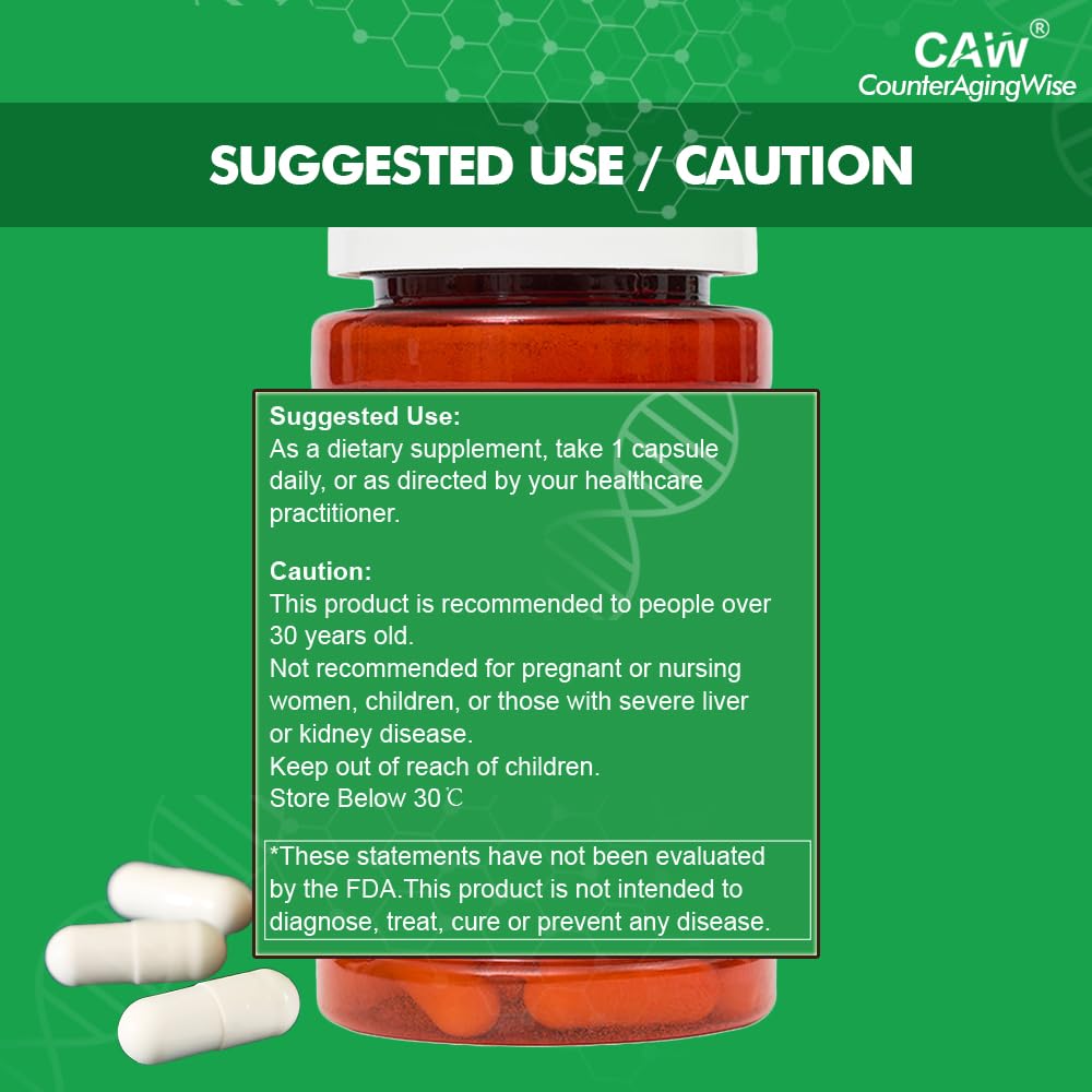 CAW packaging and bottle on shelf for convenient daily use.