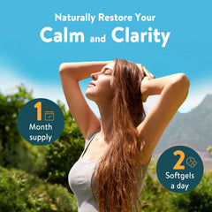 CCalthorvitana user enjoying a calmer, focused moment after supplementation