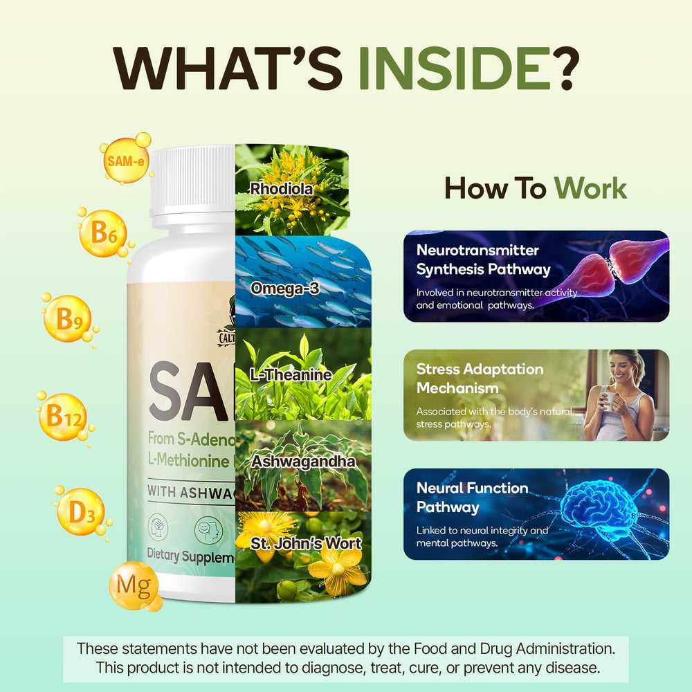 C Calthorvitana ashwagandha-extract capsules highlight plant-based balance.