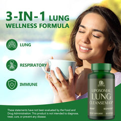 Daily routine setup with C Calthorvitana Liposomal Lung Cleansemax