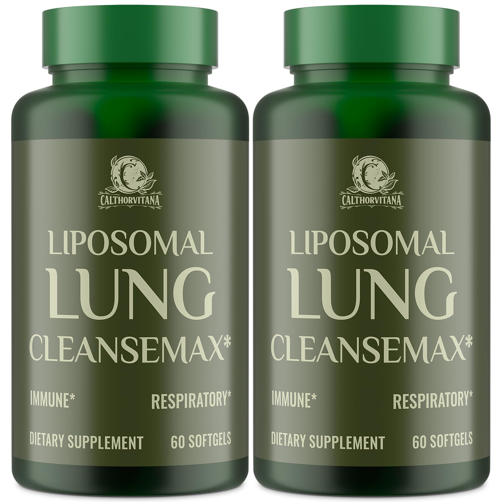C Calthorvitana Liposomal Lung Cleansemax bottle for enhanced absorption in daily wellness