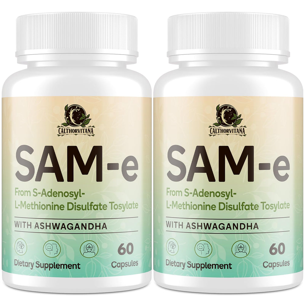 C Calthorvitana SAM-e bottle for convenient daily wellness support.