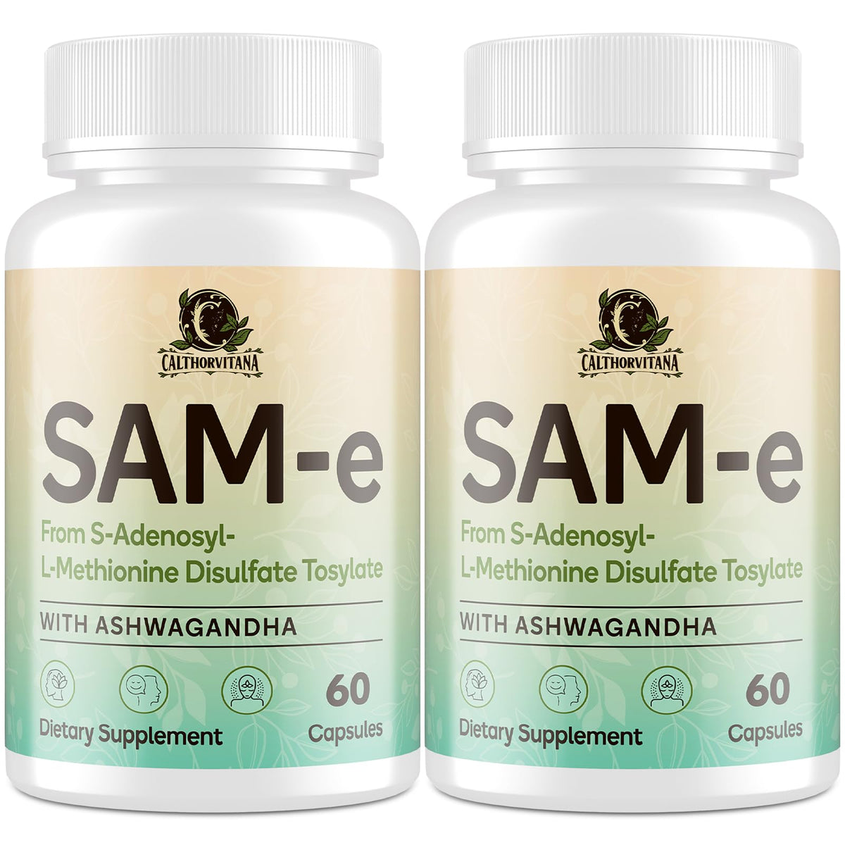 C Calthorvitana SAM-e bottle for convenient daily wellness support.