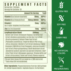 Thirteen herbs blend from C Calthorvitana Liposomal Lung Cleansemax