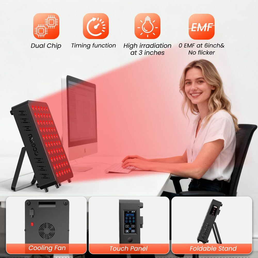 CCGIRU foldable stand provides stable support on any surface.