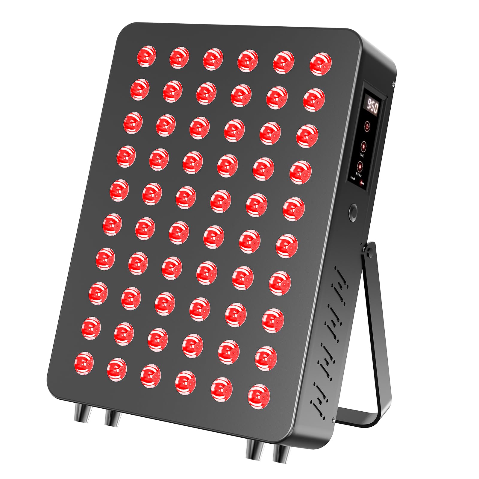 CCGIRU red light therapy panel front view showing dual wavelengths for home use