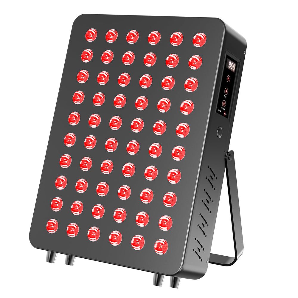 CCGIRU red light therapy panel front view showing dual wavelengths for home use