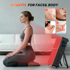 CCGIRU remote control with panel for easy session customization.