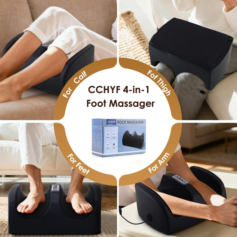 CCHYF Foot Massager control panel enabling quick personalized settings.