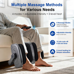 CCHYF Shiatsu foot massager open design fits any foot size for easy use