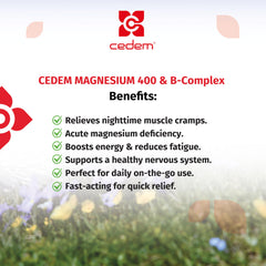 CEDEM Swiss-formula magnesium sticks for reliable quality