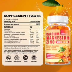 Ceecisee bottle-back label highlights the 7-in-1 blend for daily support.